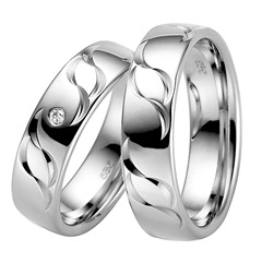 Rauschmayer Trouwringen Witgoud 6mm