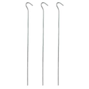 Pro Plus 10x Stuks grondpennen/tentharingen metaal 30 cm -