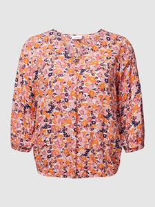 PLUS SIZE blouse met 3/4-mouwen, model 'Merla'