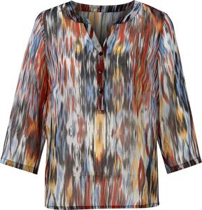 Dames Comfortabele blouse bont geprint Größe