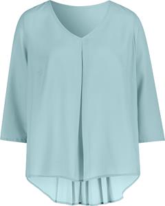 Your Look... for less! Dames Plisséblouse mint Größe