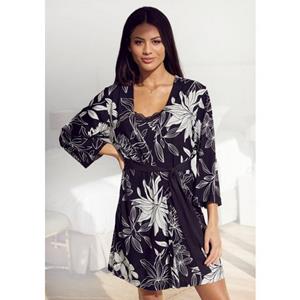 Kimono met bloemenprint