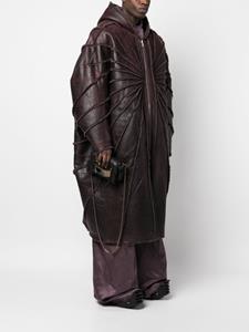 Rick Owens Schoudertas met logoplakkaat - Zwart