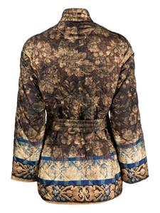Pierre-Louis Mascia Kimono met barokprint - Bruin