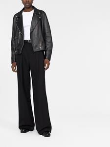 Burberry Broek met wijde pijpen - Zwart