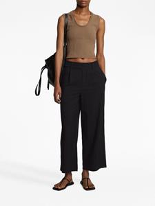 Proenza Schouler White Label Broek met wijde pijpen - Zwart
