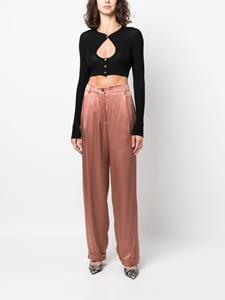 TOM FORD Broek met wijde pijpen - Roze