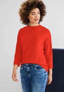 STREET ONE 3/4-Arm-Shirt, mit Struktur
