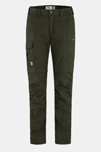 Fjällräven Karla Pro Zip-Off Trousers W Donkergroen