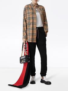 Burberry Geruite blouse - Beige