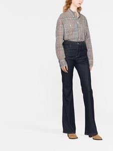 ISABEL MARANT Geruite blouse - Groen