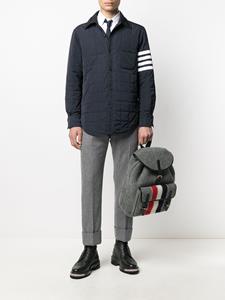 Thom Browne Gewatteerd shirtjack - Blauw
