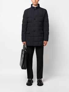 Fay Leren jack - Blauw