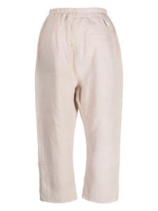 Cropped broek - Beige