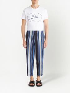 ETRO Gestreepte broek - Blauw