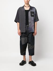 Junya Watanabe MAN Broek met patchwork - Blauw