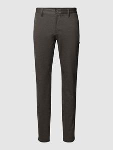 Only & Sons Tapered fit stoffen broek met fijn all-over motief, model 'Mark'