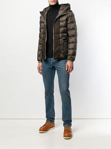 Ten C hooded padded jacket - Groen