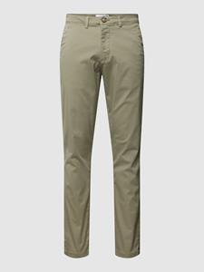 Selected Homme Slim fit broek met paspelzakken aan de achterkant, model 'Miles'