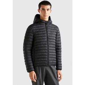 United Colors of Benetton Steppjacke, mit Kapuze, mit seitlichen Zipper-Taschen