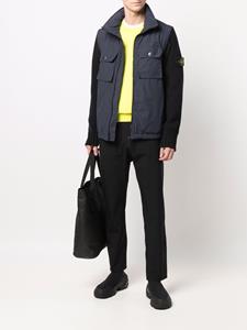 Stone Island Jas met afneembare mouwen - Blauw