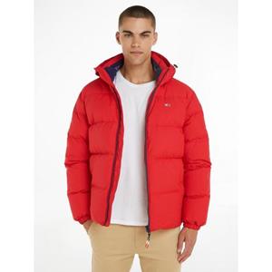 Tommy Jeans Steppjacke "TJM ESSENTIAL DOWN JACKET", mit Kapuze, mit Tunnelzug und Stoppern an der Kapuze