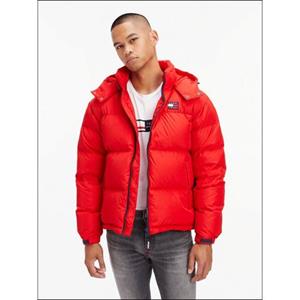 Tommy Jeans Steppjacke TJM ALASKA PUFFER mit Markenlabel