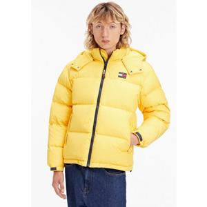 Tommy Jeans Steppjacke "TJM ALASKA PUFFER", mit Kapuze, mit Markenlabel