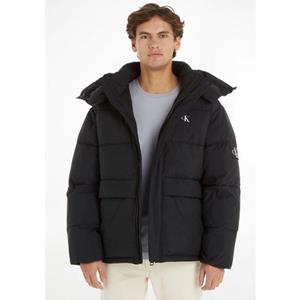 Calvin Klein Jeans Steppjacke "ESS NON DOWN RELAXED JACKET", mit Kapuze