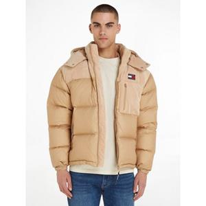 Tommy Jeans Steppjacke "TJM CORD MIX ALASKA PUFFER", mit Kapuze