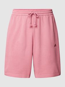 ADIDAS SPORTSWEAR Sweatshorts met labelstitching