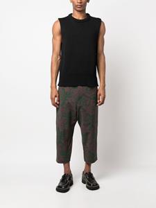 Pierre-Louis Mascia Broek met bloemenprint - Groen