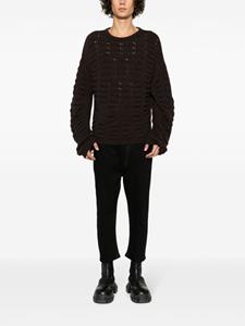 Thom Krom M T 87 cropped jeans - Zwart