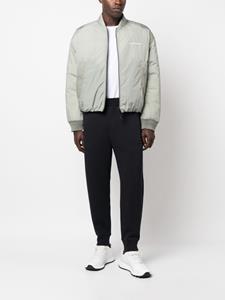 Emporio Armani Donsjack met logoprint - Groen