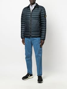 Stone Island Jack met patch - Blauw