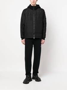 Stone Island Jack met logopatch - Zwart