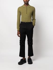 Namacheko Broek verfraaid met kristallen - Zwart