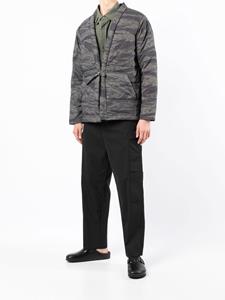 Maharishi Jack met camouflageprint - Grijs