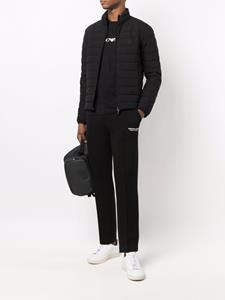 Emporio Armani Jack met logopatch - Zwart