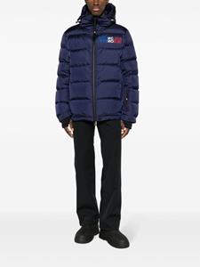 Moncler Grenoble Isorno logo-print puffer jacket - Blauw