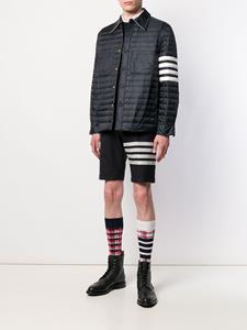 Thom Browne Gewatteerd shirtjack - Blauw