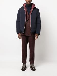 Brunello Cucinelli Gewatteerd jack - Blauw