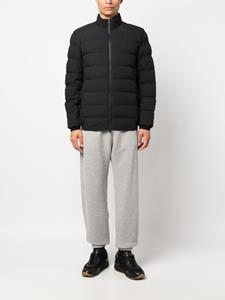 Woolrich Donsjack met logopatch - Zwart