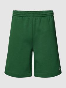 Lacoste Sweatshorts met labelapplicatie