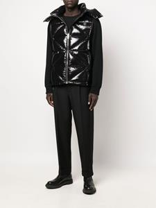 Philipp Plein Mouwloos jack - Zwart