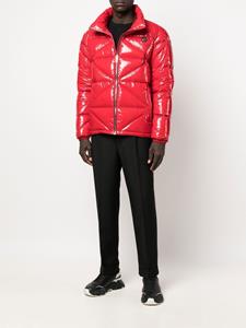 Philipp Plein Gewatteerd jack - Rood