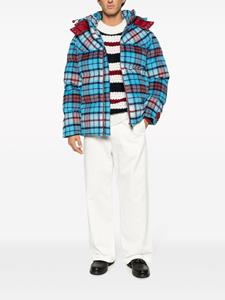 Tommy Hilfiger Geruit jack - Blauw