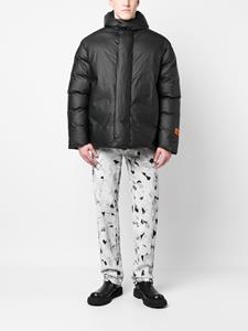 Heron Preston Donsjack met capuchon - Zwart