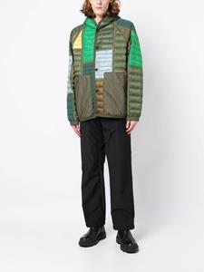Moncler Grenoble Jack met vlakken - Groen