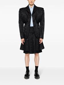 Comme Des Garçons Homme Plus Gestreepte blazer - Zwart